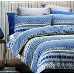 Belmondo Angelique Easy Care Quilt Cover Set Queen V442-CAP-QUILTCS-ANGELIQUE-BLUE-QS