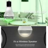 MiPow Playbulb STUDIO Gift Set Novelty LED Light Bulb & Candle Bluetooth Audio V185-BTL100C