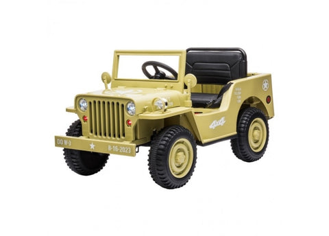 Go Skitz Major 12V Electric Ride On - Khaki V572-GS-8910005-2R-KHA