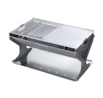 Grillz Fire Pit BBQ Grill Steel FPIT-BBQ-STEEL