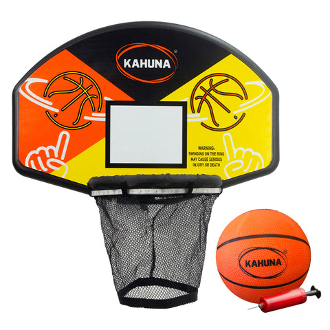 Kahuna Trampoline LED Basketball Hoop Set with Light-Up Ball CMB-BBS-LED