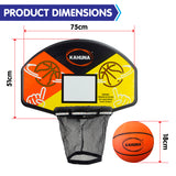 Kahuna Trampoline LED Basketball Hoop Set with Light-Up Ball CMB-BBS-LED