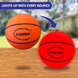 Kahuna Trampoline LED Basketball Hoop Set with Light-Up Ball CMB-BBS-LED