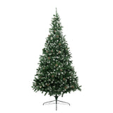 Christabelle 2.4m Pre Lit LED Christmas Tree with Pine Cones CMT-JFA-240-LED