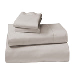 4pc 1000 Thread Count Cotton Rich King Bed Sheet Set CVC Microfibre Blend Silver CVC-10KS-SL