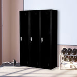 Three-Door Side by Side Office Gym Shed Storage Locker V63-768435