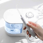 Water Jet Dental Flosser 1000ml White - Electric Oral Pressure Irrigator V238-SUPDZ-39913589735504