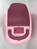 YES4PETS XL Portable Hooded Cat Toilet Litter Box Tray House with Charcoal Filter and Scoop Pink V278-MSP-0008-PINK