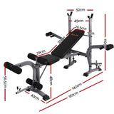 Everfit Weight Bench 8 in 1 Bench Press Adjustable Home Gym Station 200kg FIT-I-BENCH-M