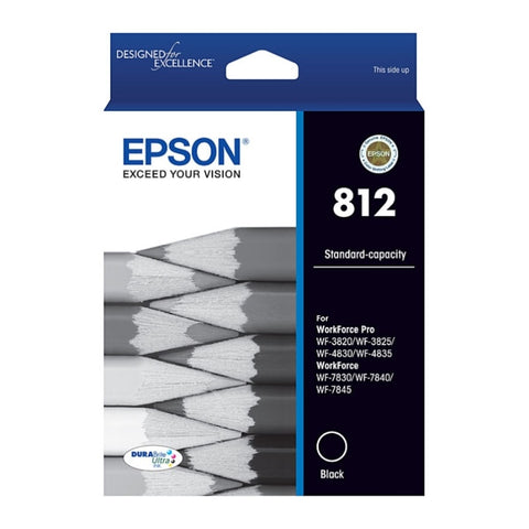 EPSON 812 Black Ink Cartridge V177-D-E812B