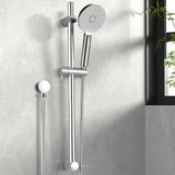 Handheld Shower Head Wall Holder 4.7'' High Pressure Adjustable 3 Modes Chrome SHOWER-A5-RO-SI