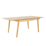 Cusco 150cm - 190cm Extendable Dining Table Scandinavian Style Solid Rubberwood V315-VOD-CUSC-03