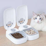 YES4PETS 2 Meal Automatic Pet Food Feeder Timer for Dogs, Puppies & Cats V278-F7-FEEDER