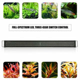 60cm Aquarium Light Lighting Full Spectrum Aqua Plant Fish Tank Bar LED Lamp V201-YGD0015BW8AU
