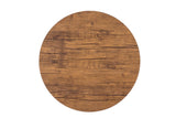 YES4HOMES Vintage Round Coffee Tables Set of 2 Side Tables Robust Steel Frame for Living Room V278-R-COFFEE-TABLE-SET-2