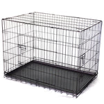 YES4PETS 42' Collapsible Metal Dog Cat Puppy Rabbit Puppy Crate Cage V278-CR42