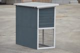 YES4PETS L Double Storey Rabbit Hutch Guinea Pig Cage , Ferret cage W Pull Out Tray V278-RH335