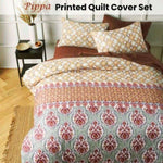 Big Sleep Pippa Printed Quilt Cover Set King V442-HIN-QUILTCS-PIPPA-MULTI-KI