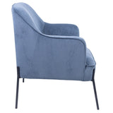 Leah Fabric Armchair Occasional Accent Arm Chair Blue V315-VOL-SEVE-03