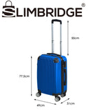 Slimbridge 28" Travel Luggage Suitcase Blue TR0014-BL