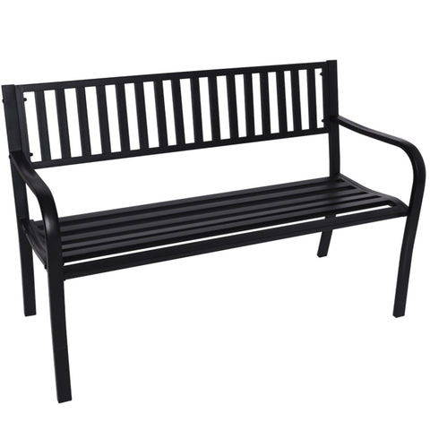 Wallaroo Steel Outdoor Garden Bench - Modern GDB-JOY-218