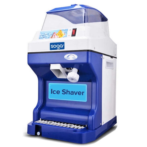SOGA Commercial Ice Shaver Ice Crusher Slicer Smoothie Maker Machine 180KG/h COMMERCIALELECTRICICESHAVER188