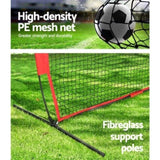Everfit 1.8m Football Soccer Net Portable Goal Net Training 3 Target Zone PN-S038-RD