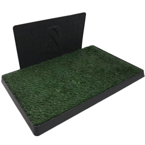 YES4PETS XL Indoor Dog Puppy Toilet Grass Potty Training Mat Loo Pad pad with 1 grass V278-KLW-051-POTTY-WALL-1GRASS