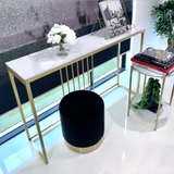 Interior Ave - Aurelia Hallway Console Table - Gold V355-JJ-XZ191