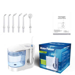 Water Jet Dental Flosser 1000ml White - Electric Oral Pressure Irrigator V238-SUPDZ-39913589735504