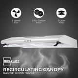 MIRAKLASS Slim Rangehood 90cm MK-RH-2590A-TF V227-6160262002081