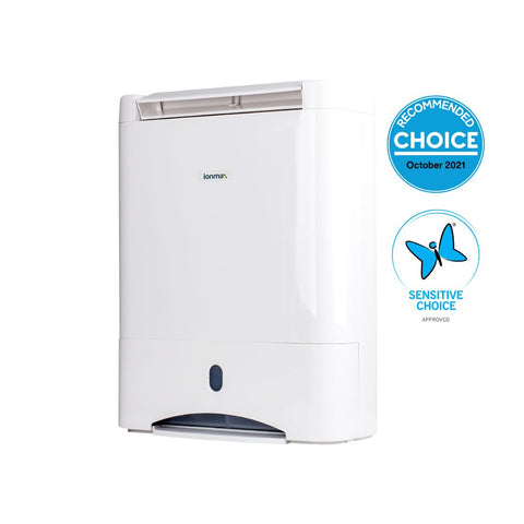 Ionmax ION632 10L/day Desiccant Dehumidifier CHOICE Recommended & Sensitive Choice Approved V404-ION632