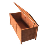 Gardeon Outdoor Storage Bench Box 210L Wooden Patio Furniture Garden Chair Seat FF-WD-SB-1040