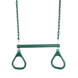 Lifespan Kids Pallas Play Tower with Metal Swing Set in Green Slide V420-LKSW-PAL2SW-GRN