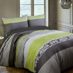 Big Sleep Ali Neon Quilt Cover Set Double V442-HIN-QUILTCS-ALINEON-GREY-DS