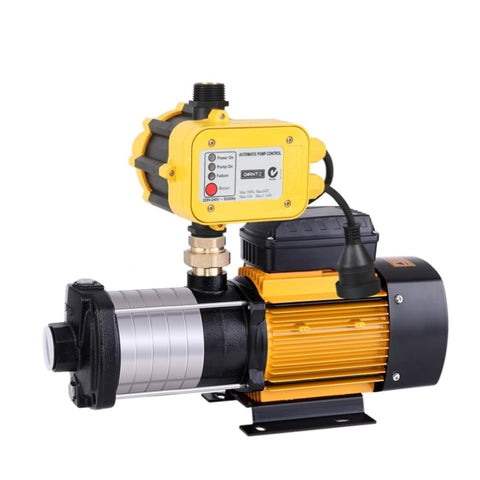 Giantz Garden Water Pump High Pressure 2500W Multi Stage Tank Rain Irrigation Yellow PUMP-ST6-SS-OG-YEL