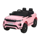 Kids Electric Ride On Car Land Rover Licensed Toy Cars Remote 12V Battery Pink RCAR-EVOQUE-LS-PK