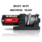 X-BULL Electric Winch 3000lbs/1360kg Wireless 12V Steel Cable ATV 4WD BOAT 4X4 V211-AUEB-AXEW001