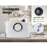 Giantz Macerator Sewerage Pump Waste Water Marine Toilet Disposal Unit Clean PUMP-MAC-400-WH
