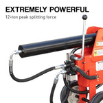 Yukon Electric 12 Ton Log Splitter Wood Cutter LOG-ELE-012