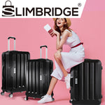 Slimbridge 20"24"28" 3PC Luggage Sets Black LG1002-BK