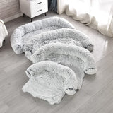 Kids Pet Sofa Bed Dog Cat Calming Waterproof Sofa Cover Protector Slipcovers L V360-PTPC0003-GG-L