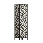 Artiss 4 Panel Room Divider Screen 162x170cm Clover Black RD-4016-4P-BK