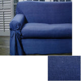 Navy Blue Dots Sofa Cover 1 to 2 Seater 230 X 360cm V442-ABR-COUCHC-DOT-1TO2SEATER-NAVY