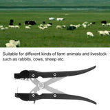 Ear Tag Applicator Plier + Case - Alloy Livestock Animal Cattle Punch Tagger V238-SUPDZ-32575052021840