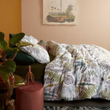 At Home Primeval Green Quilt Cover Set King V442-HIN-QUILTCS-PRIMEVAL-GREEN-KI