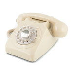 GPO Retro 746 Rotary Telephone - Ivory V398-GPO-ROTY-IVY