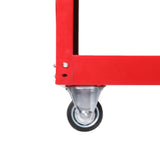 Traderight Portable Tool Trolley Cart Workshop Trolly Red 150KG Maxload HW0199-RD-WAISTBAND