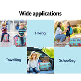 Wanderlite 17" Kids Ride On Luggage Children Suitcase Trolley Travel Ice Cream LUG-ABS-KIDS-ICE