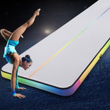 Everfit 6M Air Track Mat Inflatable Gymnastics Tumbling Mat Colourful ATM-6-2-02M-MC